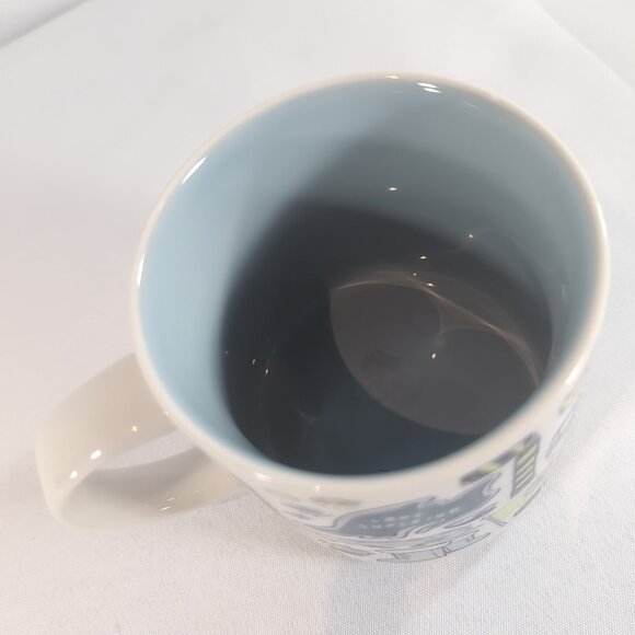 Starbucks Minnesota Been There Series Mug Coffee Tea Ceramic White Blue 2018 - Picture 7 of 13